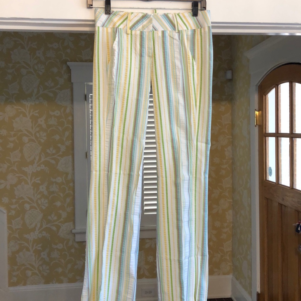 Seersucker pants